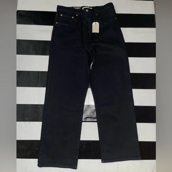 RIBCAGE STRAIGHT ANKLE WOMEN'S JEANS 30X27